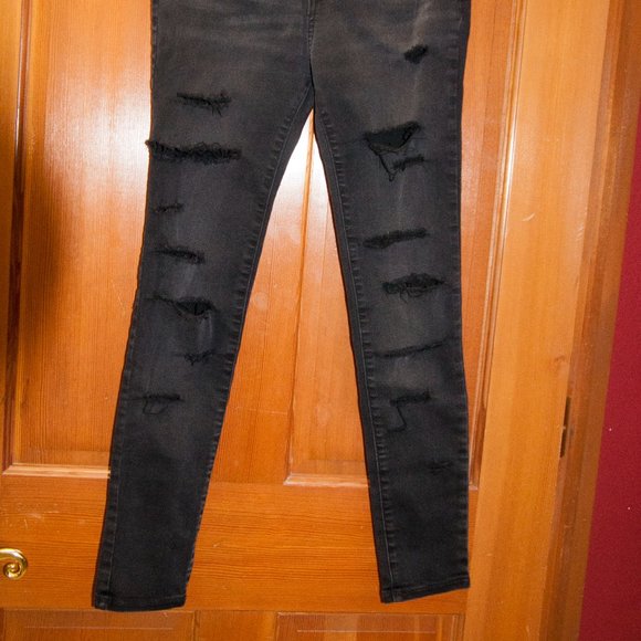 Old Navy high rise skinny jeggings like new!  Sz 14 - Picture 11 of 12